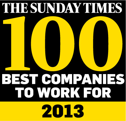 Sunday Times 100 Best Companies 2013